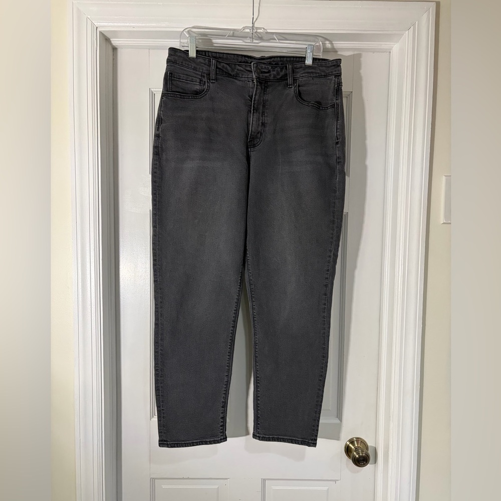 American Eagle Dark Gray Relaxed Jeans